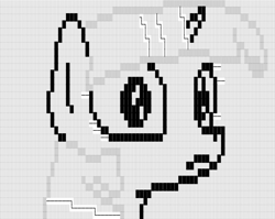 Size: 936x744 | Tagged: safe, artist:scootaloormayfly, imported from derpibooru, twilight sparkle, pony, unicorn, ascii, looking at you, solo