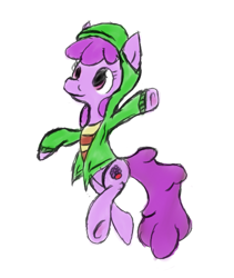 Size: 525x622 | Tagged: safe, artist:phillnana, imported from derpibooru, berry punch, berryshine, earth pony, pony, clothes, female, hoodie, mare, simple background, sketch, solo, transparent background