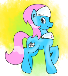 Size: 596x666 | Tagged: safe, artist:phillnana, imported from derpibooru, lotus blossom, earth pony, pony, female, mare, sketch, solo