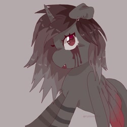 Size: 2048x2048 | Tagged: safe, artist:funnyhat12, imported from derpibooru, oc, oc only, alicorn, pony, simple background, solo