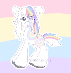 Size: 1654x1695 | Tagged: safe, artist:funnyhat12, imported from derpibooru, oc, oc only, earth pony, pony, adoptable, female, gradient background, reference sheet, solo