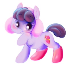 Size: 957x886 | Tagged: safe, artist:tamabel, imported from derpibooru, oc, oc only, earth pony, pony, clothes, simple background, socks, solo, white background