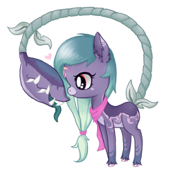 Size: 786x776 | Tagged: safe, artist:ne-chi, imported from derpibooru, oc, original species, plant pony, pony, plant, simple background, transparent background