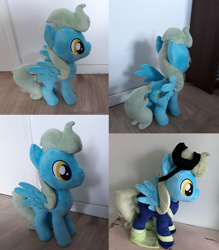 Size: 4371x5000 | Tagged: safe, artist:plushie atelier, imported from derpibooru, oc, oc:sea glow, pegasus, plushie, wetsuit