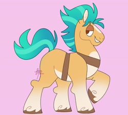 Size: 4096x3679 | Tagged: safe, artist:fizzlefer, imported from derpibooru, hitch trailblazer, earth pony, pony, g5, male, simple background, solo, stallion