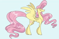 Size: 4096x2716 | Tagged: safe, artist:fizzlefer, imported from derpibooru, fluttershy, pegasus, pony, simple background, solo