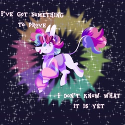 Size: 4096x4096 | Tagged: safe, artist:fizzlefer, imported from derpibooru, oc, oc only, oc:plain sailing, pony, unicorn, gradient background, solo