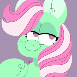 Size: 4096x4096 | Tagged: safe, artist:fizzlefer, imported from derpibooru, minty, earth pony, pony, g3, simple background, solo