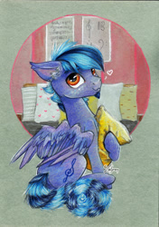 Size: 1024x1453 | Tagged: safe, artist:lailyren, imported from derpibooru, oc, oc only, pegasus, pony, solo