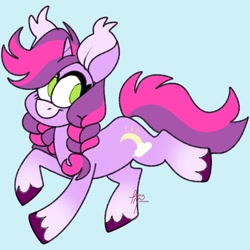 Size: 3500x3500 | Tagged: safe, artist:fizzlefer, imported from derpibooru, oc, oc only, pony, unicorn, simple background, solo