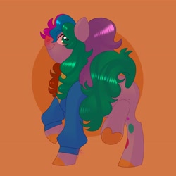 Size: 4096x4096 | Tagged: safe, artist:fizzlefer, imported from derpibooru, oc, oc only, earth pony, pony, gradient background, solo