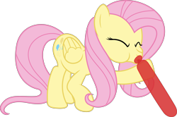 Size: 10000x6645 | Tagged: safe, artist:awesomeluna, imported from derpibooru, fluttershy, pegasus, pony, magical mystery cure, balloon, blowing up balloons, cutie mark swap, eyes closed, female, inflating, mare, simple background, solo, transparent background, vector, what my cutie mark is telling me