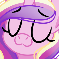 Size: 1000x1000 | Tagged: safe, artist:emberslament, derpibooru exclusive, imported from derpibooru, princess cadance, alicorn, :3, cute, cutedance, daaaaaaaaaaaw, eyes closed, simple background, transparent background, uwu