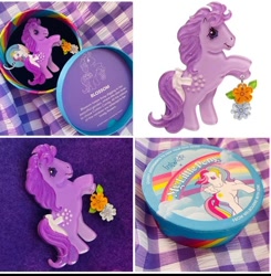 Size: 710x725 | Tagged: safe, imported from derpibooru, blossom, pony, g1, irl, photo, starshine (g1)