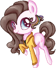 Size: 188x228 | Tagged: safe, artist:ne-chi, imported from derpibooru, oc, pony, animated, blinking, clothes, simple background, transparent background