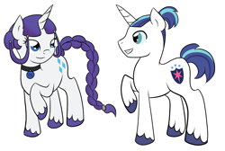 Size: 1721x1159 | Tagged: safe, artist:fairiegirl101, imported from derpibooru, rarity, shining armor, pony, unicorn, alternate hairstyle, avatar the last airbender, crossover, female, katara, male, simple background, sokka, white background