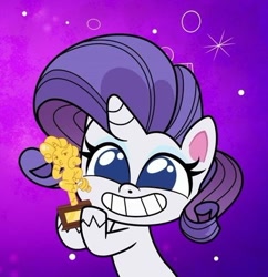 Size: 392x405 | Tagged: safe, imported from derpibooru, screencap, rarity, my little pony: pony life, spoiler:pony life s02e22, cute, g4.5, raribetes, the shows must go on
