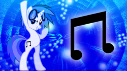 Size: 1920x1080 | Tagged: safe, artist:dalekstugaming, artist:likonan, artist:ooklah, edit, imported from derpibooru, dj pon-3, vinyl scratch, pony, unicorn, abstract background, bipedal, cutie mark, female, looking at you, mare, smiling, smiling at you, solo, sunglasses, sunglasses on head, translucent, wallpaper, wallpaper edit