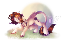 Size: 3024x1983 | Tagged: safe, artist:prettyshinegp, imported from derpibooru, oc, oc only, earth pony, pony, earth pony oc, female, leonine tail, mare, simple background, solo, tail, transparent background