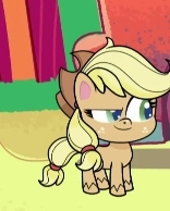 Size: 156x194 | Tagged: safe, imported from derpibooru, screencap, applejack, my little pony: pony life, g4.5