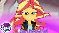 Size: 739x415 | Tagged: safe, imported from derpibooru, screencap, sunset shimmer, human, equestria girls, friendship games, text, youtube