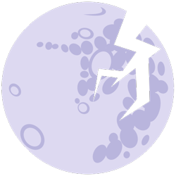 Size: 500x500 | Tagged: safe, imported from derpibooru, april fools 2023, badge, betrayal, moon