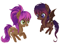 Size: 428x313 | Tagged: safe, artist:ne-chi, imported from derpibooru, oc, bat pony, pony, animated, bat pony oc, bat wings, blinking, flapping, flapping wings, flying, open mouth, simple background, transparent background, wings