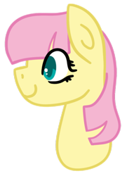 Size: 400x554 | Tagged: safe, artist:fluttershydaily, imported from derpibooru, fluttershy, alternate hairstyle, simple background, smiling, transparent background