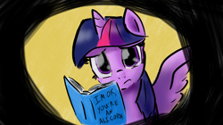Size: 1472x825 | Tagged: safe, artist:obsequiosity, imported from derpibooru, twilight sparkle, alicorn, pony, book, cropped, female, solo, twilight sparkle (alicorn)