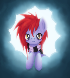 Size: 789x878 | Tagged: safe, artist:ne-chi, imported from derpibooru, oc, pegasus, pony, cloud, looking at you, pegasus oc