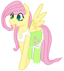 Size: 400x447 | Tagged: safe, artist:fluttershydaily, imported from derpibooru, fluttershy, equestria girls, clothes, shirt, simple background, skirt, smiling, spread wings, transparent background, undershirt, wings