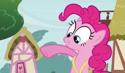 Size: 677x398 | Tagged: safe, imported from derpibooru, screencap, pinkie pie, too many pinkie pies