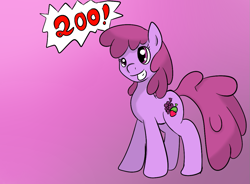 Size: 1113x821 | Tagged: safe, artist:phillnana, imported from derpibooru, berry punch, berryshine, earth pony, pony, female, mare, solo