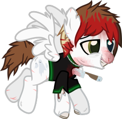 Size: 1041x1017 | Tagged: safe, artist:lightningbolt, derpibooru exclusive, imported from derpibooru, pegasus, pony, undead, zombie, zombie pony, .svg available, awsten knight, bags under eyes, blood, blood stains, bloodshot eyes, bone, clothes, colored pupils, flying, glasgow smile, heterochromia, horseshoes, jewelry, knife, knife in chest, lidded eyes, necklace, ponified, scar, show accurate, simple background, solo, spread wings, stitches, svg, tattered, torn clothes, torn ear, transparent background, vector, waterparks, wings