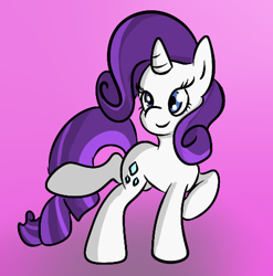 Size: 477x482 | Tagged: safe, artist:phillnana, imported from derpibooru, rarity, pony, unicorn, female, gradient background, mare, solo