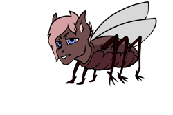 Size: 960x640 | Tagged: safe, artist:leastways, imported from derpibooru, oc, cockroach, insect, monster pony, radroach, abomination, fallout, monster, nightmare fuel, roach, roachpony, wat