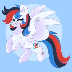 Size: 3500x3500 | Tagged: safe, artist:fizzlefer, imported from derpibooru, oc, oc only, pegasus, pony, solo