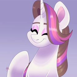 Size: 4096x4096 | Tagged: safe, artist:fizzlefer, imported from derpibooru, oc, oc only, pony, unicorn, bust, solo