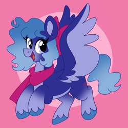 Size: 3000x3000 | Tagged: safe, artist:fizzlefer, imported from derpibooru, oc, oc only, pegasus, pony, bandana, bow, hair bow, solo