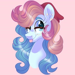 Size: 3700x3700 | Tagged: safe, artist:fizzlefer, imported from derpibooru, oc, oc only, earth pony, pony, bust, simple background, solo