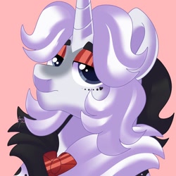 Size: 894x894 | Tagged: safe, artist:fizzlefer, imported from derpibooru, oc, oc only, pony, unicorn, bust, simple background, solo