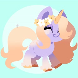 Size: 4096x4096 | Tagged: safe, artist:fizzlefer, imported from derpibooru, oc, oc only, pony, unicorn, chibi, solo