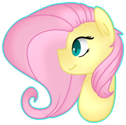 Size: 896x891 | Tagged: safe, artist:fluttershydaily, imported from derpibooru, fluttershy, simple background, smiling, transparent background