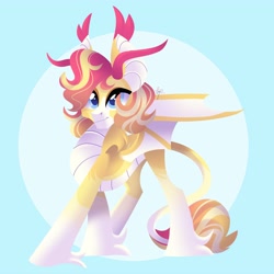 Size: 4000x4000 | Tagged: safe, artist:fizzlefer, imported from derpibooru, oc, oc only, dracony, dragon, hybrid, pony, solo