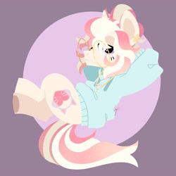 Size: 4000x4000 | Tagged: safe, artist:fizzlefer, imported from derpibooru, oc, oc only, oc:fuzzy paws, pony, unicorn, solo