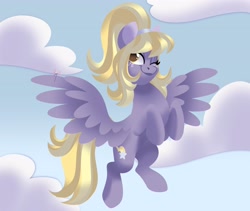 Size: 4096x3459 | Tagged: safe, artist:fizzlefer, imported from derpibooru, oc, oc only, oc:star jumper, pegasus, pony, cloud, flying, solo