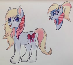 Size: 1024x919 | Tagged: safe, artist:art_alanis, imported from derpibooru, oc, oc only, pony, solo, traditional art