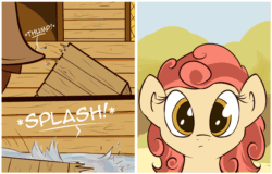 Size: 1432x918 | Tagged: safe, artist:subjectnumber2394, imported from derpibooru, oc, oc:wind glider, pegasus, pony, animated, ask, ask copper wings, blinking, boat, comic, ship