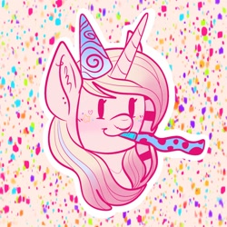 Size: 2048x2048 | Tagged: safe, artist:art_alanis, imported from derpibooru, oc, oc only, oc:jinty, pony, unicorn, solo