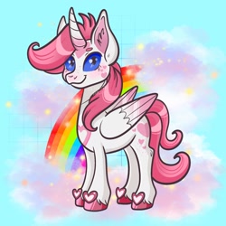 Size: 2048x2048 | Tagged: safe, artist:art_alanis, imported from derpibooru, alicorn, pony, neopets, solo